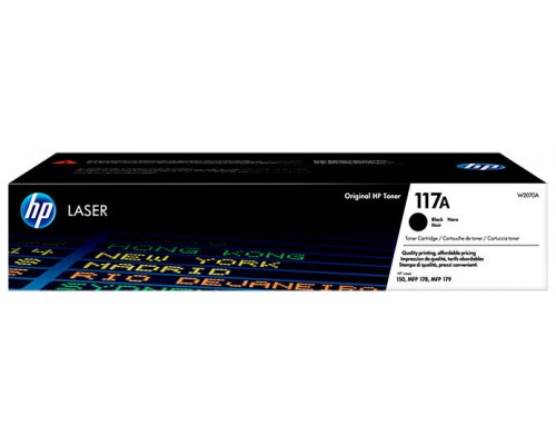 TONER HP W2070A Nº117A NEGRO