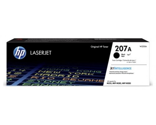 TONER HP W2210A Nº207A NEGRO 1350PAG