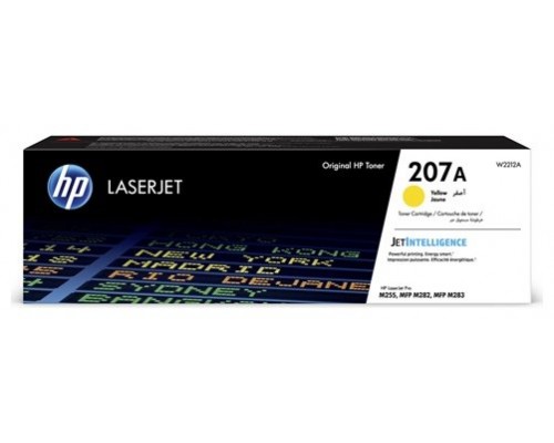 TONER HP W2212A Nº207A AMARILLO 1250PAG