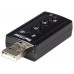 STARTECH TARJETA SONIDO 7,1 VIRTUAL USB EXTERNA AD