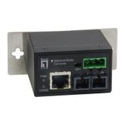 CONVERTIDOR FIBRA LEVEL ONE IEC-4002 RJ45 ETHERNET A