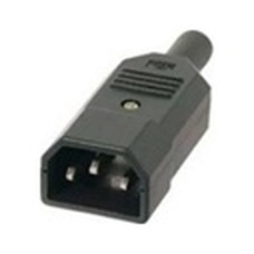 2LAN Conector IEC320 C14 Macho Recto-IA60 2LAN Conector IEC320 C14 Macho Recto