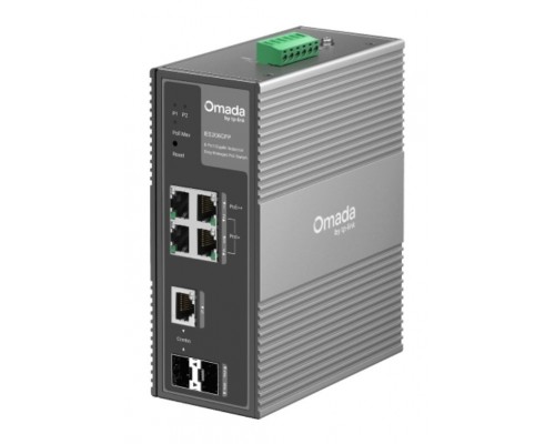 SWITCH OMADA IES208G 8-PORT GIGABIT 6-PORT POE+ AND 2-PORT POE++
