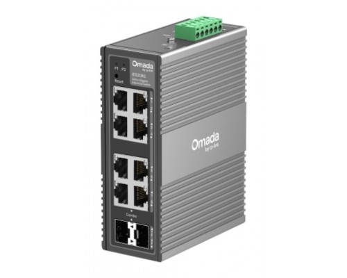 SWITCH OMADA IES206G 6-PORT GIGABIT 4-PORT POE+ AND 2-PORT POE++