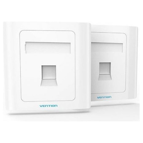 PLACA DE PARED TIPO 86 1 PUERTO RJ45 BLANCO VENTION (Espera 4 dias)-SX43 PLACA DE PARED TIPO 86 1 PUERTO RJ45 BLANCO VENTION (Espera 4 dias)