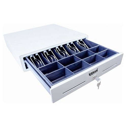 iggual Cajón portamonedas IRON-10W 38cm 4+6 blanco-IA30 iggual Cajón portamonedas IRON-10W 38cm 4+6 blanco