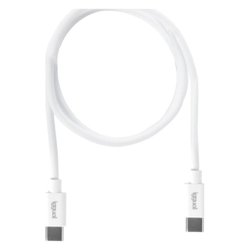 iggual Cable USB-C/USB-C 100 cm blanco Q3.0 3A 60W-SX61 iggual Cable USB-C/USB-C 100 cm blanco Q3.0 3A 60W
