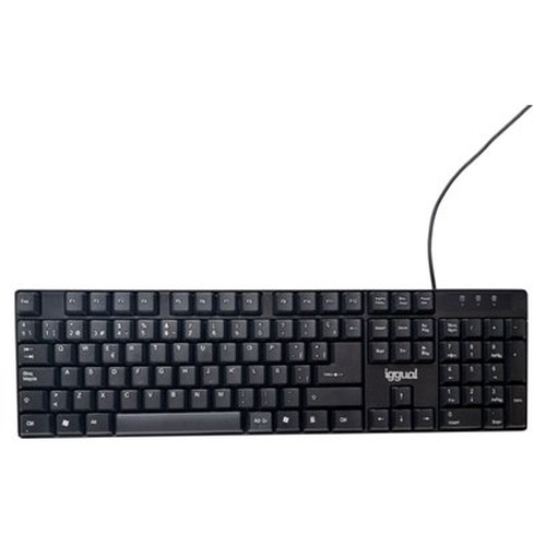 iggual Teclado USB estándar CK-FRAMELESS-105T-IA30 iggual Teclado USB estándar CK-FRAMELESS-105T
