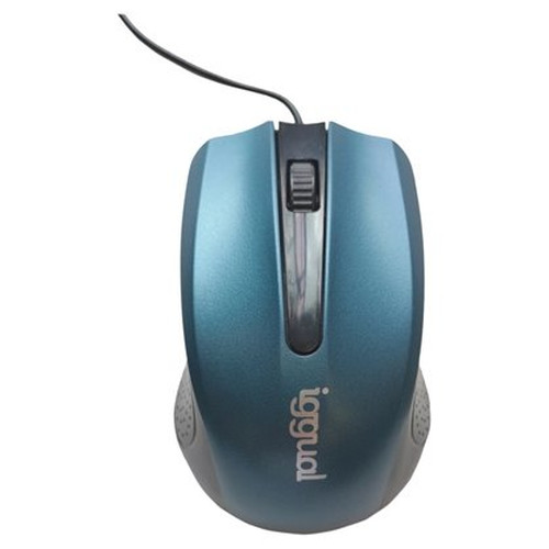 iggual Ratón óptico COM-ERGONOMIC-RL-800DPI azul-IA28 iggual Ratón óptico COM-ERGONOMIC-RL-800DPI azul