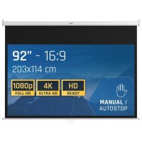 iggual Pantalla manual 16:9 92" 203x114 cm