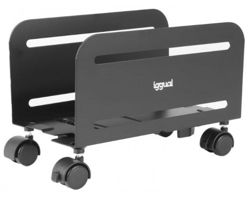 iggual Soporte CPU metálico con ruedas SOP2