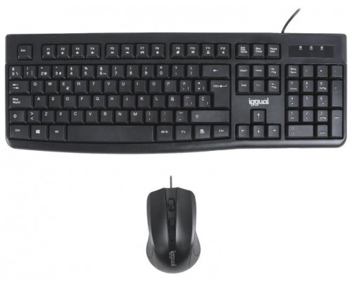 iggual Kit teclado y ratón CMK-BUSINESS2 negro