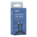 iggual Cable USB-C a tipo C 60W 3A 100 cm trenzado-IA61 iggual Cable USB-C a tipo C 60W 3A 100 cm trenzado