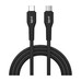 iggual Cable USB-C a tipo C 60W 3A 100 cm trenzado-IA61 iggual Cable USB-C a tipo C 60W 3A 100 cm trenzado