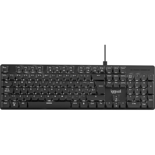 iggual Teclado USB mec&aacute;nico CK-MECHA-105T negro