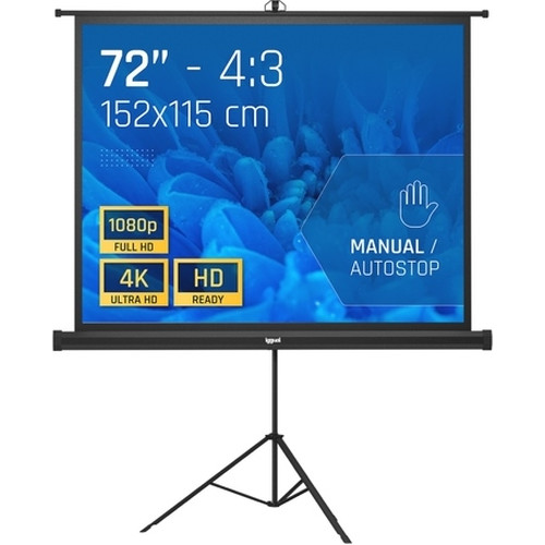 iggual Pantalla 72" 152x115 cm 4:3 trípode+bolsa-IA25 iggual Pantalla 72" 152x115 cm 4:3 trípode+bolsa