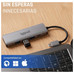 iggual Hub USB-A 5 puertos 3xUSB + RJ45 + tipo C-IA40 iggual Hub USB-A 5 puertos 3xUSB + RJ45 + tipo C