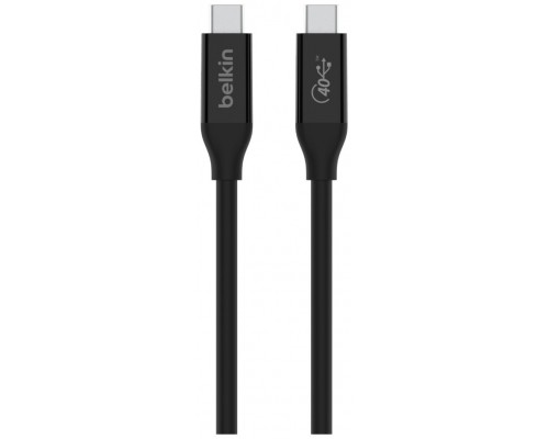 Belkin INZ001bt0.8MBK cable USB 0,8 m USB4 Gen 3x2 USB C Negro (Espera 4 dias)