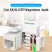 CONECTOR KEYSTONE JACK RJ45 VENTION (Espera 4 dias)