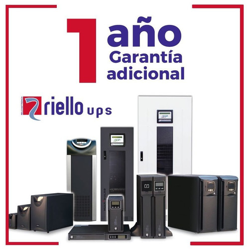 GARANTIA EXTENDIDA 1 A&Ntilde;O SENTINEL PRO/DUAL 2200/3000 RIELLO (Espera 4 dias)