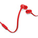 AURICULAR JBL TUNE T160 RED MICROFONO INTEGRADO JACK
