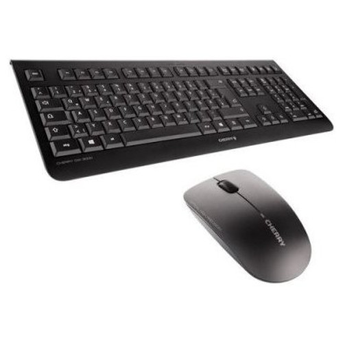 Cherry Teclado+Ratón Inalámbrico Inglés DW3000 Neg-IA30 Cherry Teclado+Ratón Inalámbrico Inglés DW3000 Neg