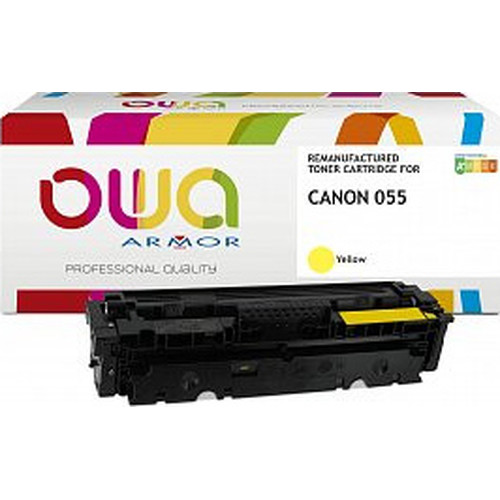 ARMOR OWA Toner remanufactured Amarillo para Canon 3013C002 055 2,1K 2100p