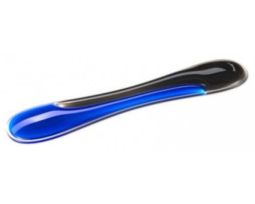 REPOSAMUÑECAS DUO GEL TECLADO SLIM COLOR NEGRO / AZUL KENSINGTON K62441WW (Espera 4 dias)