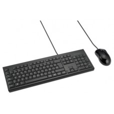CONJUNTO DE RAT&Oacute;N Y TECLADO MODELO KM100 EQ CON CABLE COLOR NEGRO KENSINGTON K75452ES (Espera 4 dias)
