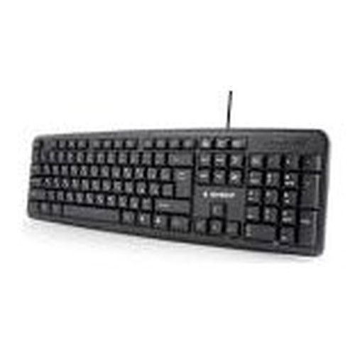 TECLADO GEMBIRD USB NEGRO DISE&Ntilde;O EEUU
