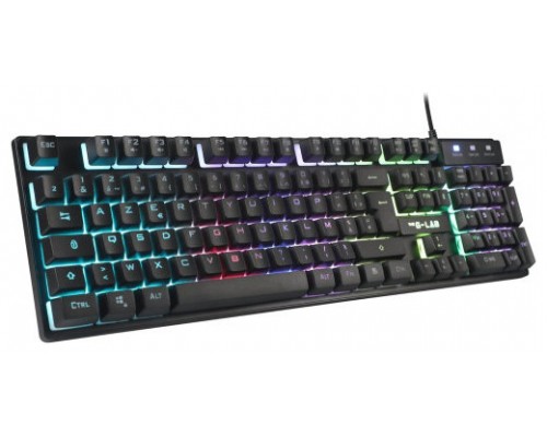 GAMING KEYBOARD MEMBRANE RGB TKL SP LAYOUT - WHITE (Espera 4 dias)