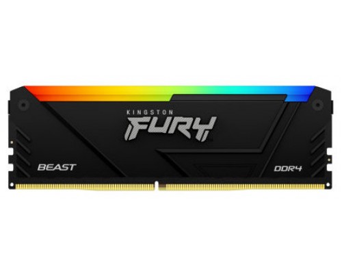 Kingston Technology FURY Beast RGB módulo de memoria 8 GB 1 x 8 GB DDR4 2666 MHz (Espera 4 dias)