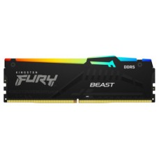 DDR5 8 GB 4800 Mhz. FURY BEAST RGB KINGSTON (Espera 4 dias)