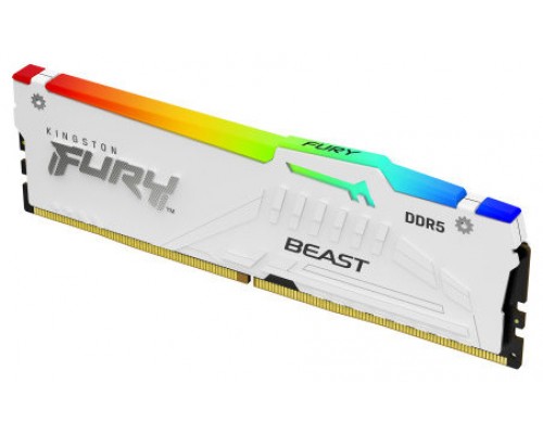 Kingston Technology FURY Beast RGB módulo de memoria 16 GB 1 x 16 GB DDR5 ECC (Espera 4 dias)