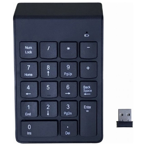 TECLADO NUMERICO GEMBIRD INALAMBRICO NEGRO