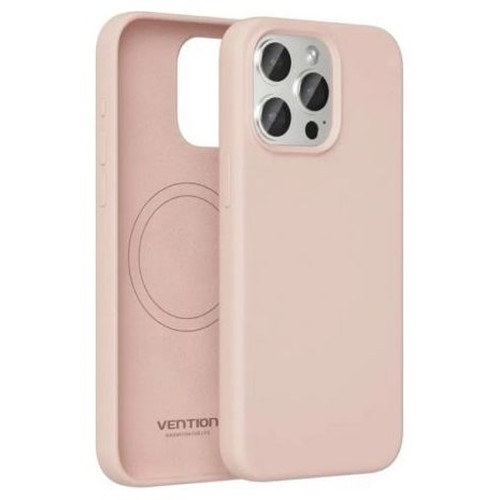 FUNDA SILICONA MAGSAFE IPHONE 13 PRO ROSA VENTION (Espera 4 dias)
