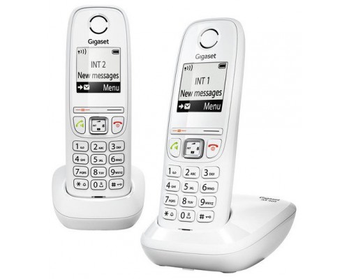 Gigaset AS405 Duo Teléfono DECT Blanco (Espera 4 dias)