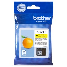 TINTA BROTHER LC-3211Y AMARILLO 200PAG