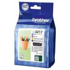 CARTUCHO BROTHER LC3217VAL PACK 4 COLORES