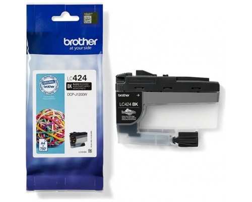 CARTUCHO BROTHER LC424 NEGRO DCPJ1200W 750PAG