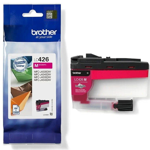 BROTHER tinta magenta para MFCJ4340DW/MFCJ4540DW/MFCJ4540DWXL LC426M-IR20 BROTHER tinta magenta para MFCJ4340DW/MFCJ4540DW/MFCJ4540DWXL LC426M