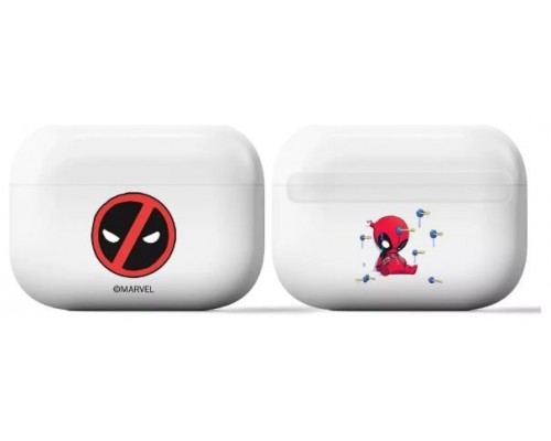 ESTUCHE PROTECTOR AIRPODS PRO DEADPOOL BLANCO (Espera 4 dias)