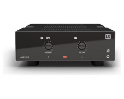 LD SYSTEMS SOUND SERIE TICA (LDAMP205D) DANTE- ENABLED AMPLIFIER 2X50 W 4 OHM (Espera 4 dias)