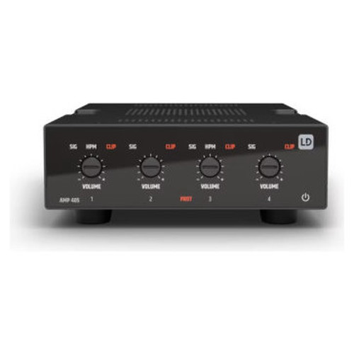 LD SYSTEMS INTEGRATION SERIE TICA (LDAMP405) 4-CHANNEL MINI INSTALLATION POWER AMPLIFIER 4 × 50 W 4 OHM WARRANTY 5 YEARS (PU6) (Espera 4 dias)-SX30 LD SYSTEMS INTEGRATION SERIE TICA (LDAMP405) 4-CHANNEL MINI INSTALLATION POWER AMPLIFIER 4 × 50 W 4 OHM WARRANTY 5 YEARS (PU6) (Espera 4 dias)