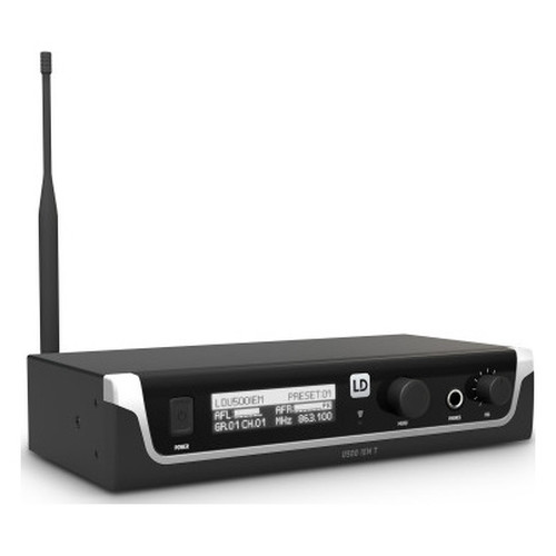 LD Systems U508 IEM T 863 - 865 MHz Negro (Espera 4 dias)