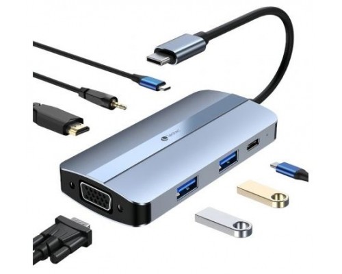 LEOTEC DOCKING STATION 7EN1 1USB-C PD100 1USB3.0 1USB-C 1USB2.0 1HDMI