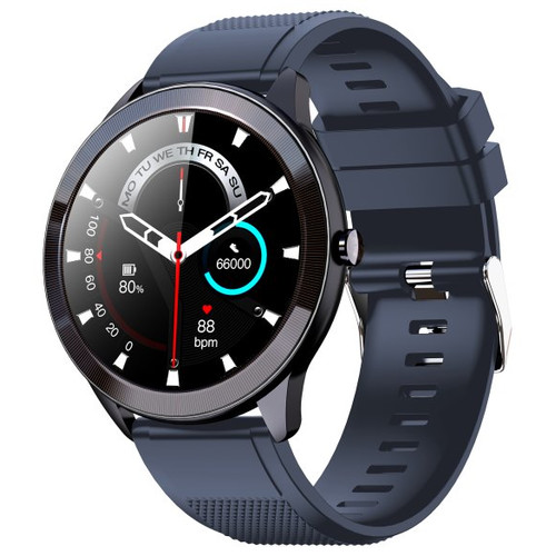 SMARTWATCH LEOTEC 1,28" MULTISPORT WAVE AZUL PANTALLA REDONDA