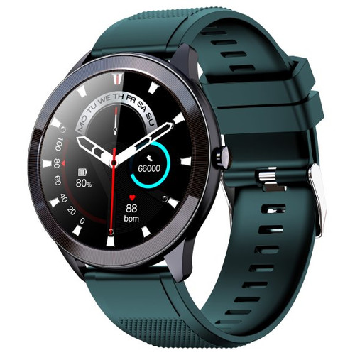 SMARTWATCH LEOTEC 1,28" MULTISPORT WAVE VERDE PANTALLA REDONDA-SX35 SMARTWATCH LEOTEC 1,28" MULTISPORT WAVE VERDE PANTALLA REDONDA
