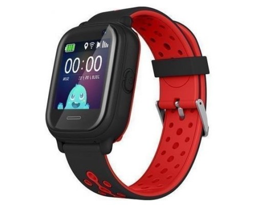 SMARTWATCH KIDS ALLO LOCALIZADOR GPS NEGRO/ROJO LEOTEC (Espera 4 dias)