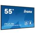 iiyama PROLITE Pizarra de caballete digital 139,7 cm (55") LED Wifi 500 cd / m² 4K Ultra HD Negro Procesador incorporado Android 11 24/7 (Espera 4 dias)-SX18 iiyama PROLITE Pizarra de caballete digital 139,7 cm (55") LED Wifi 500 cd / m² 4K Ultra HD Negro Procesador incorporado Android 11 24/7 (Espera 4 dias)